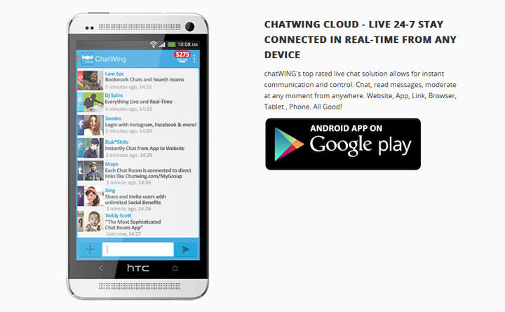 Chatwing for Android